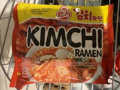 Kimchi ramen