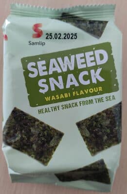 Seaweed snack Wasabi flavour