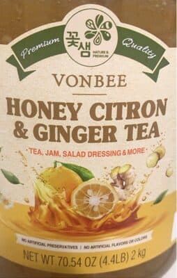 Honey Citron & Ginger Tea