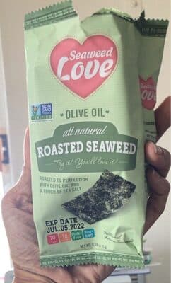 Olive Oil All Natural Roasted Seaweed