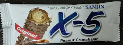 X-5 Peanut Crunch Bar