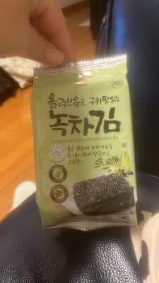 Seasoned Seaweed(Laver) with Green Tea