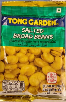 Salted board beans