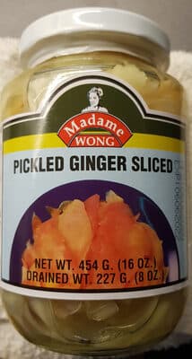 Pickled Ginger Sliced