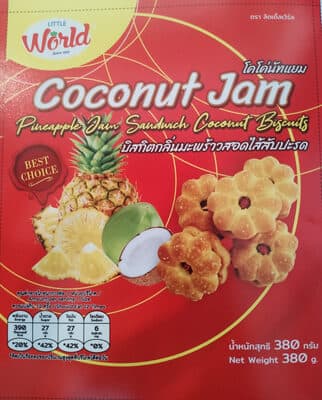 Coconut Jam (Pineapple Jam Sandwich Cocunut Biscuits