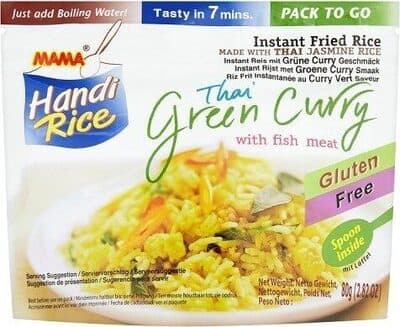 Handi Rice Instant Fried Rice Thai Green Curry with Fish Meat