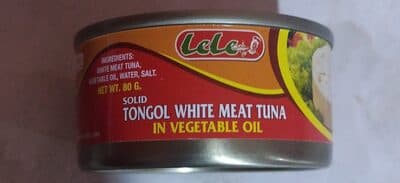 Solid Tongol White Meat Tuna in Vegetable Oil