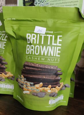 Brittle brownies