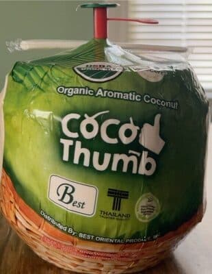 Organic Aromatic Coconut