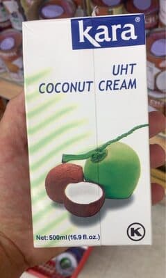 Uht Natural Coconut Cream