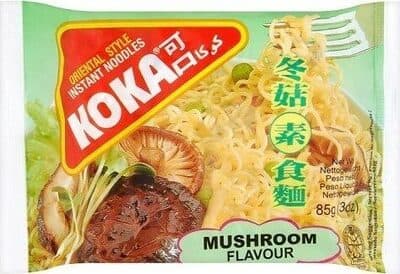 Oriental Style Instant Noodles Mushroom Flavour