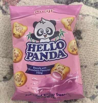 Hello Panda Biscuits With Strawberry