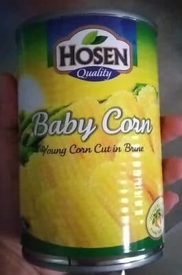 Baby Corn Young Corn Cut in Brine