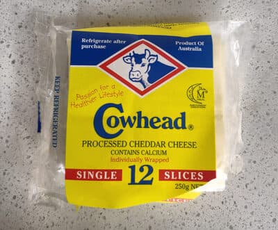 Processed Cheddar Cheese