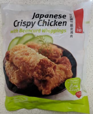Japanese Crispy Chicken with Beancurd Wrappings