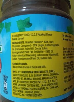 Hazelnut Choco Peanut Spread