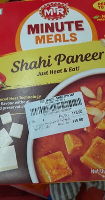 Mtr Ready To Eat Shahi Paneer