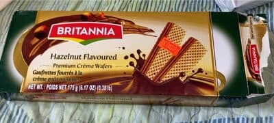 Hazelnut Flavored Creme Wafers