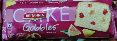 BRITANNIA Cake Gobbles Fruity Fun