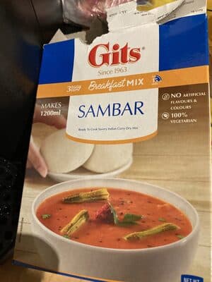 Sambar breakfast nix