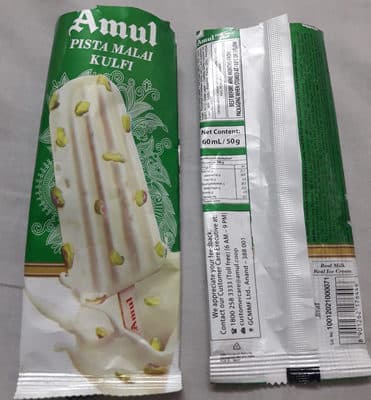 Pista malai kulfi