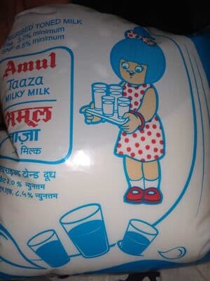 amul taaza toned milk