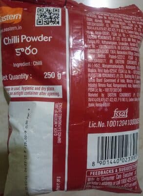 Eastern Chilli Powder
