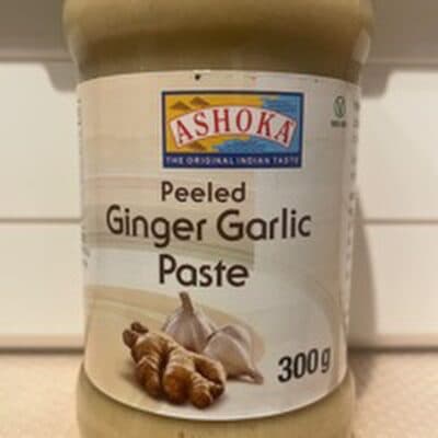 Peeled Ginger Garlic Paste