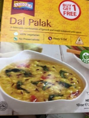 Ashoka Dal Palak