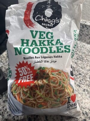 Chings Veg Hakka Noodles