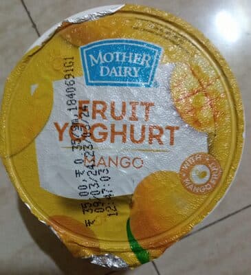 Fruit Yoghurt Mango