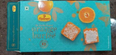 Orange Burfee