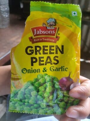 green peas onion garlic