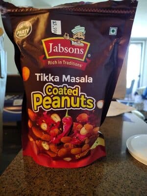 Tikka Masala Coated Peanuts
