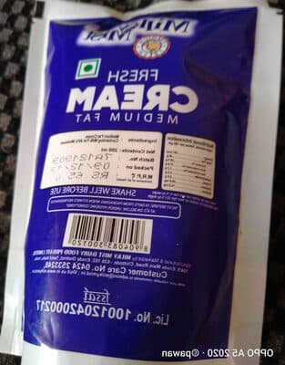 Milky Mist Fresh Cream