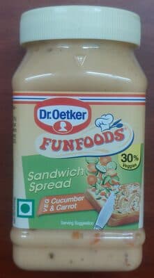 Sandwich Spread Veg. Cucumber & Carrot