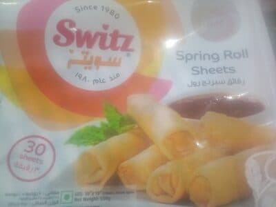 Spring roll sheets