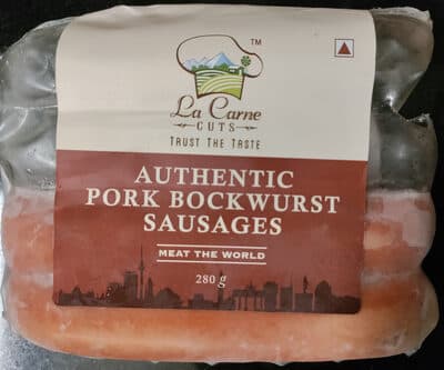 Pork Bockwurst Sausages