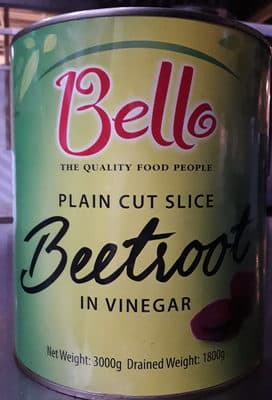 Plain Cut Slice Beetroot in Vinegar
