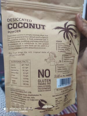 Desiccated Coconut Powder