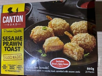 Sesame Prawn Toast