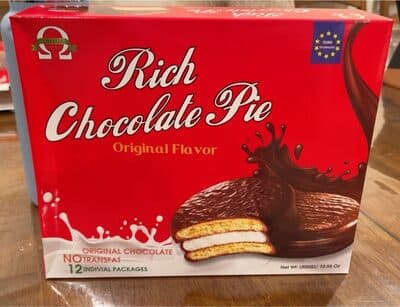 Rich chocolate pie