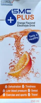 Smc Plus Orange Flavored Electrolyte Drink