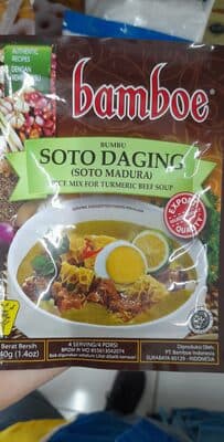 Bambore, Soto Daging