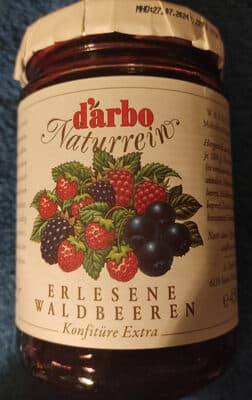 Erlesene Waldbeeren Konfitre Extra