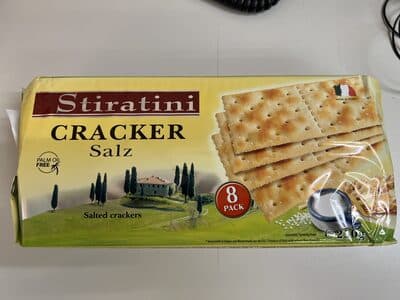 salted crackers
