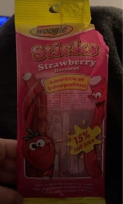 Sticks Strawberry flavoured