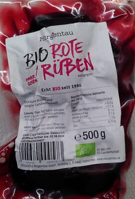 Bio Rote Ruben