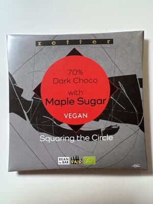 70% Dark Choco with Maple Sugar