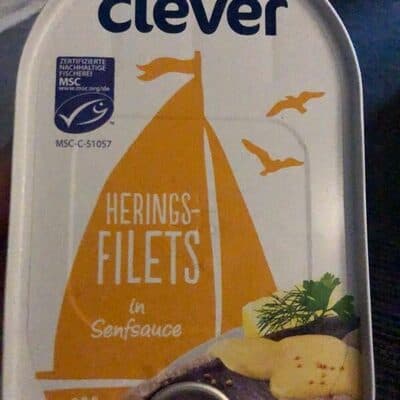Herings Filet in Senfsauce